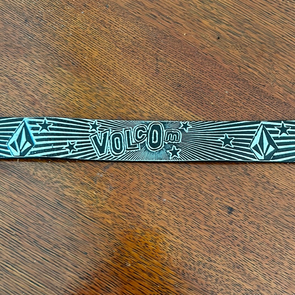 Vintage Volcom leather belt